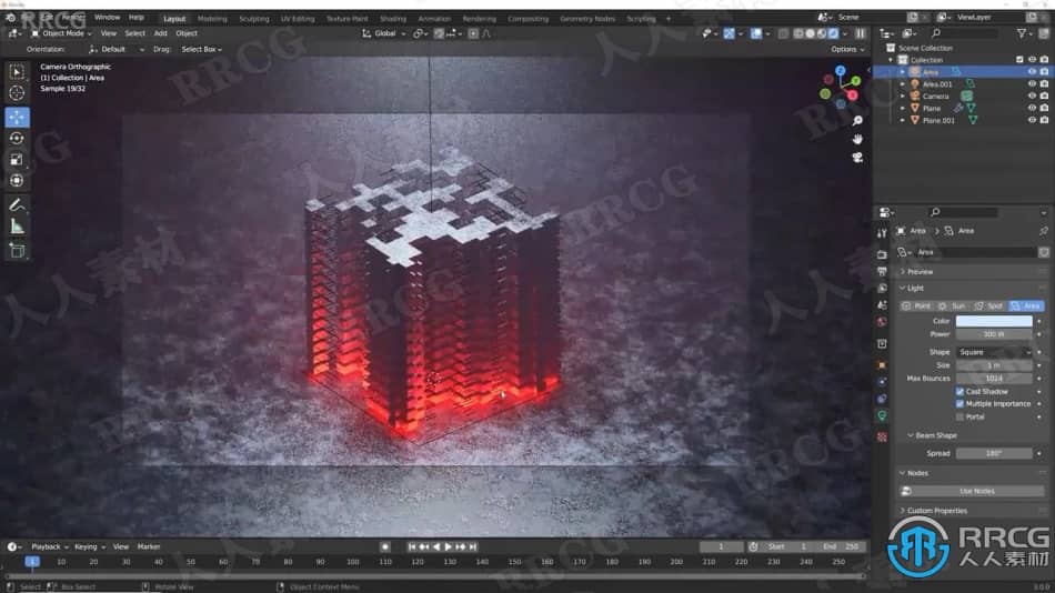 【中文字幕】Blender几何节点创建科幻建筑视频教程 3D 第13张
