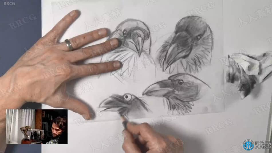 艾美奖大师动物设计传统绘画艺术视频教程 CG 第4张