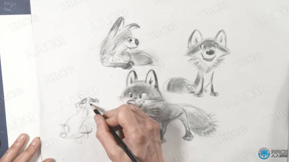 艾美奖大师动物设计传统绘画艺术视频教程 CG 第9张