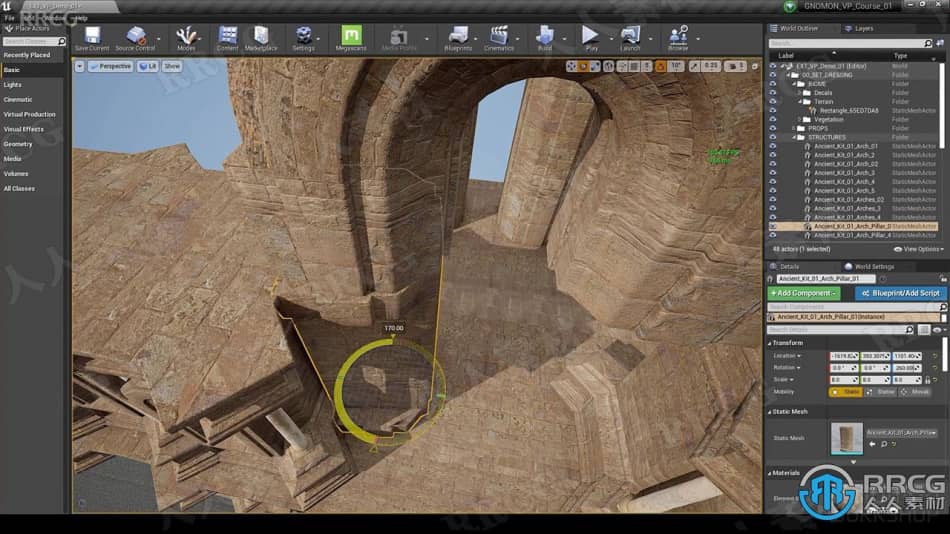 Unreal Engine虚幻引擎实时环境艺术核心概念设计视频教程 CG 第7张