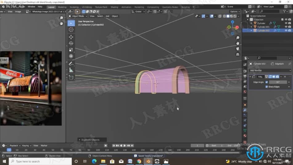 Blender 3D环境场景制作基础训练视频教程 3D 第12张