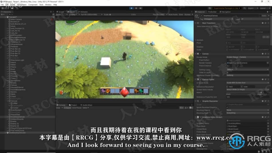 Unity奇幻RPG角色扮演游戏完整制作流程视频教程 CG 第12张