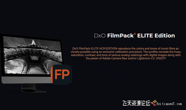 DxO FilmPack 6 Elite ACR/Lightroom CC Profile Edition黑白胶片包 LR预设 第1张