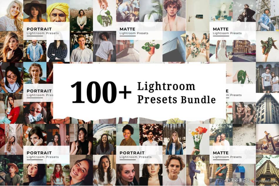 【Lightroom预设】100个旅拍人像摄影后期调色100+ Lightroom Presets LR预设 第1张