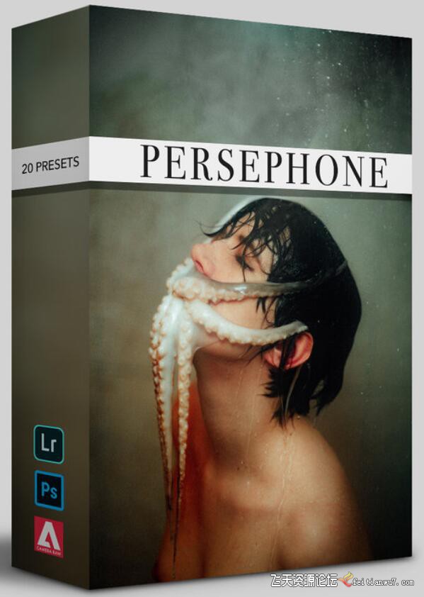 人像忧郁色调lr预设合集Cvatik Persephone Preset Collection（首发) LR预设 第1张