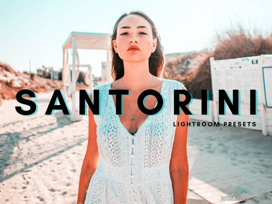 【Lightroom预设】圣托里尼人文风光旅拍Santorini, Bright Lightroom Presets LR预设 第1张