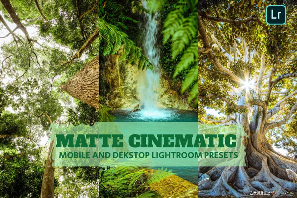 电影风光后期调色LR预设Matte Cinematic Lightroom Dekstop Mobile Presets LR预设 第1张